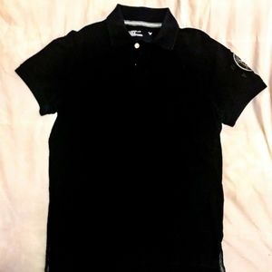 American Eagle Men's Vintage Fit Short Sleeve Navy